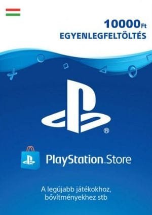 PlayStation Store feltöltőkártya 10000 Ft