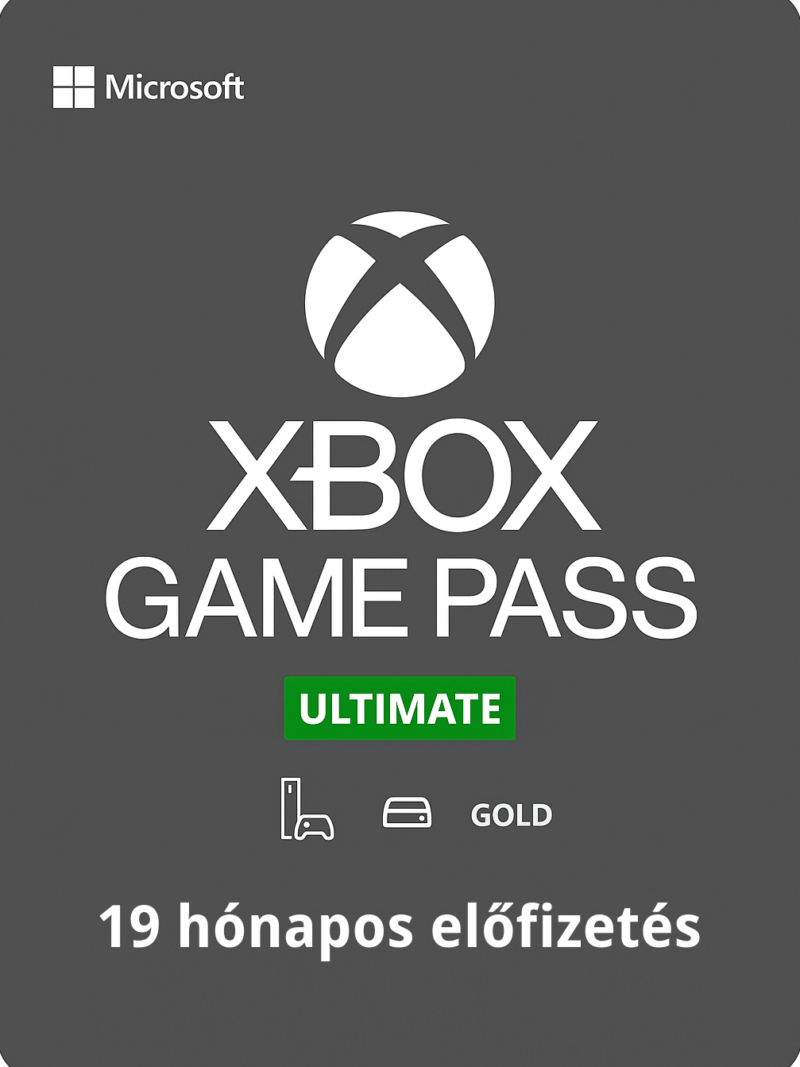 Xbox Game Pass Ultimate 19 hónapos előfizetés