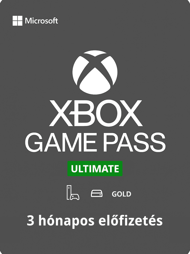 Xbox Game Pass Ultimate 3 hónapos előfizetés