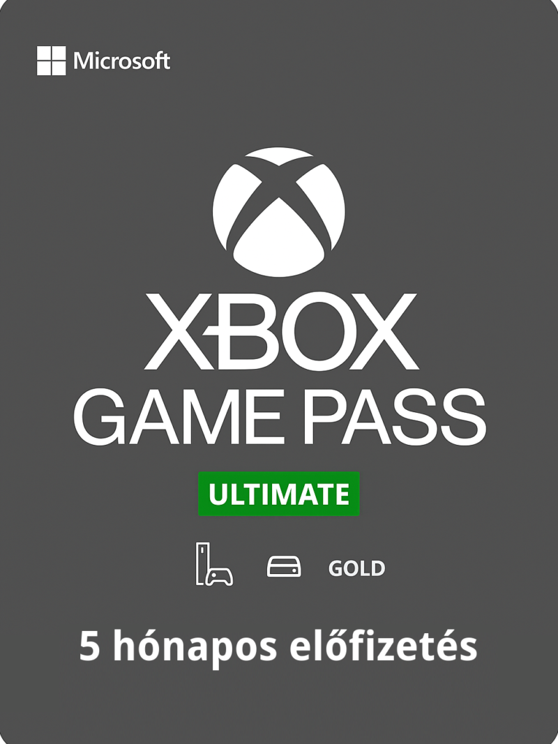 Xbox Game Pass Ultimate 5 hónapos előfizetés